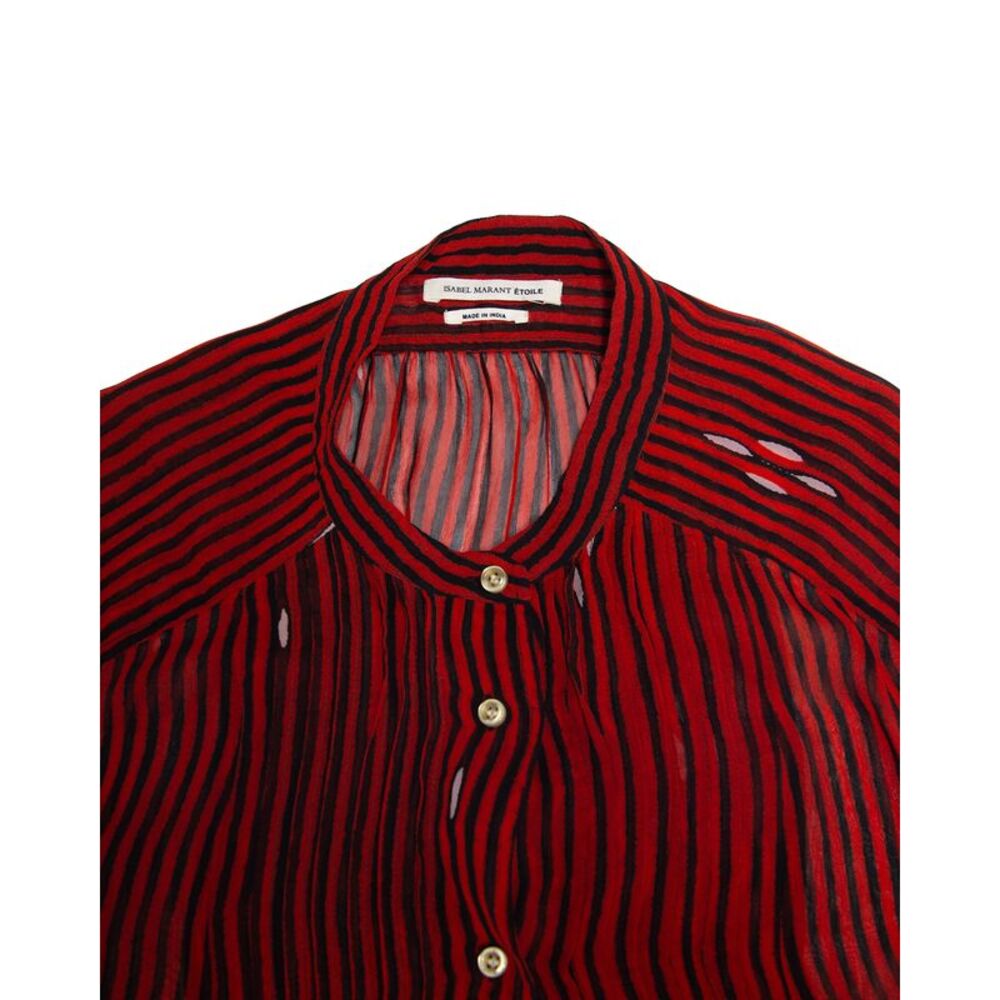 Isabel Marant Etoile Striped Shirt Dress in Multicolor Viscose - Picture 6 of 8